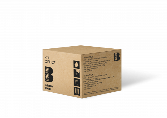 KIT OFFICE de Café DESCAFEINADO em Pastilhas